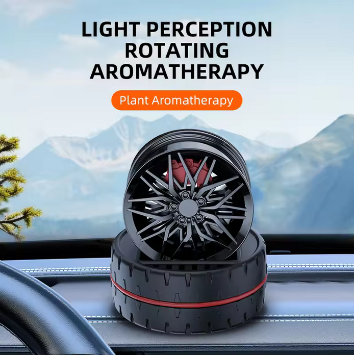 Car Air Freshener Wheel Hub Design Perfume