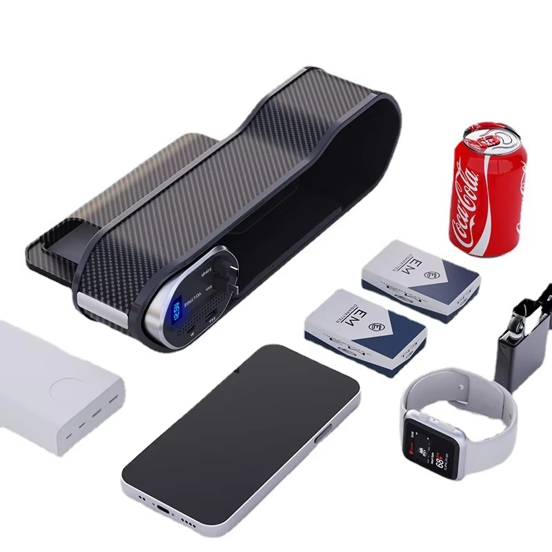 1 PCS Car Seat Side Pocket With Charger