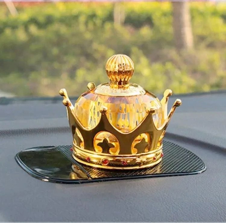 Crown Car Dashboard Perfume