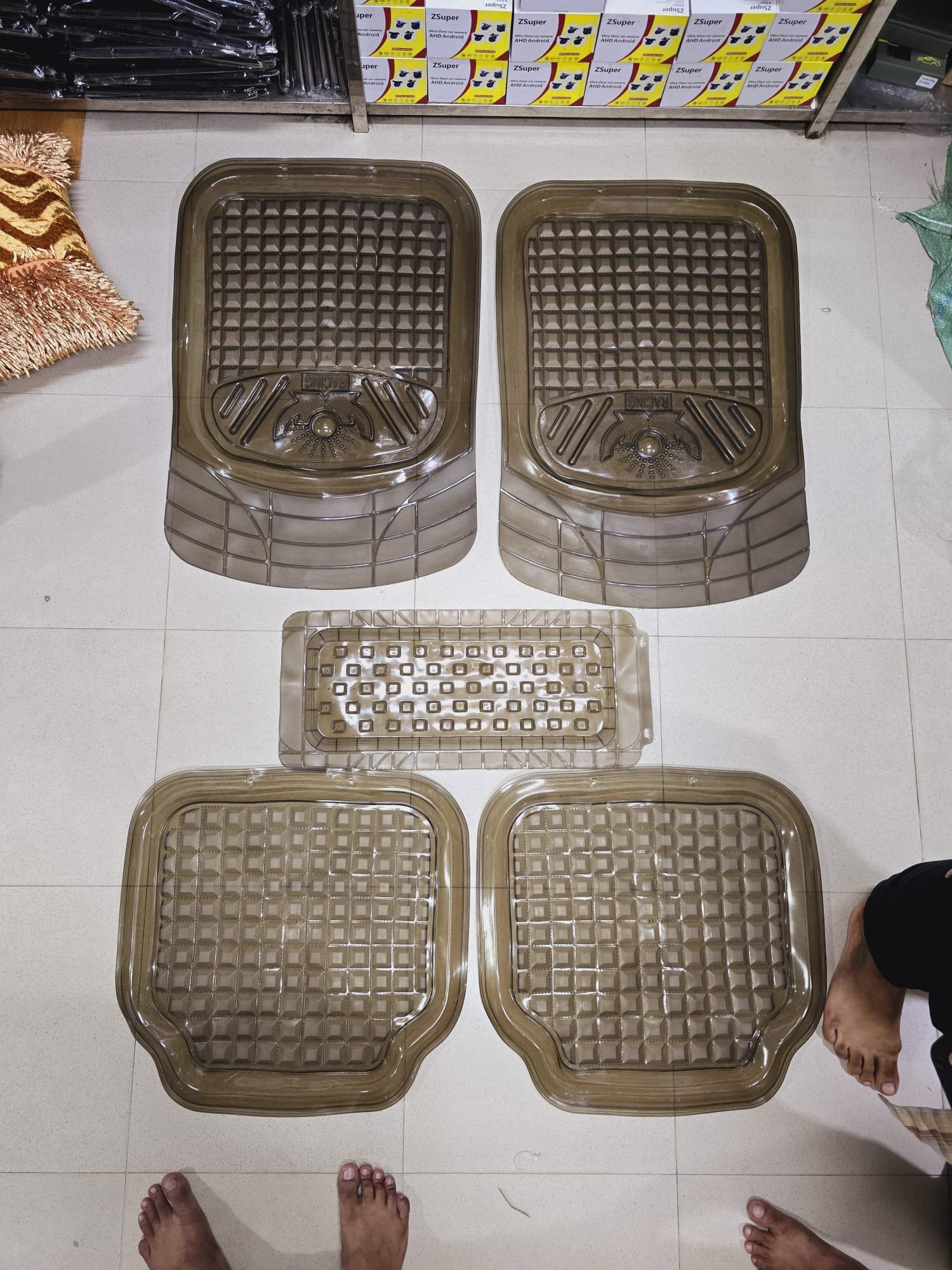 New F1 Car Floor Mat