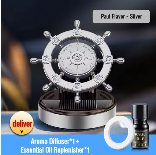 Car Dashboard Solar Perfume Steering